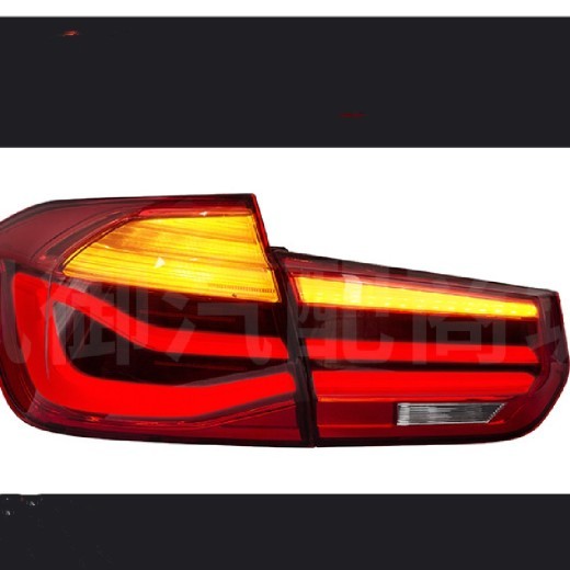 Conjunto de luces traseras Serie 3, luz de marcha LED de dirección Streamer modificada
