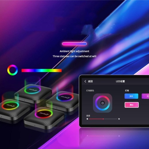 Coche original conectado a un sistema de paso alto inalámbrico Ei