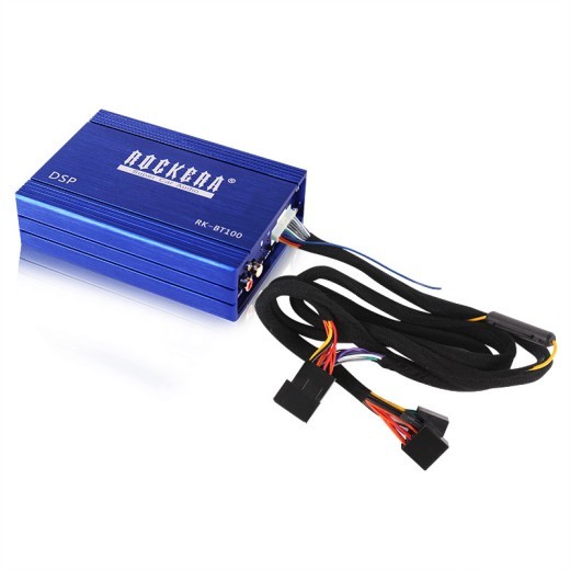 Amplificador de audio para automóvil de 4 canales, procesador de audio DSP de cuatro canales