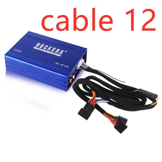 Amplificador de audio para automóvil de 4 canales, procesador de audio DSP de cuatro canales