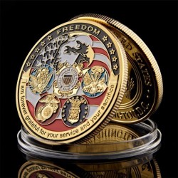 Moneda conmemorativa de la Letra de la Libertad: Cinco Grandes Estados Militares