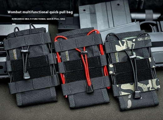 Bolsa de intercomunicación táctica funcional con ventilador militar para exteriores de extracción rápida y multifuncional