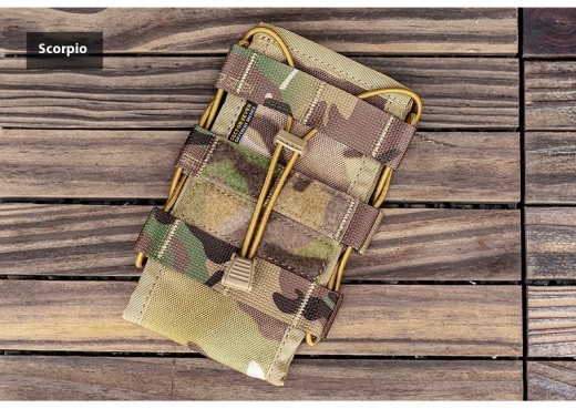 Bolsa de intercomunicación táctica funcional con ventilador militar para exteriores de extracción rápida y multifuncional