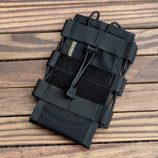 Bolsa de intercomunicación táctica funcional con ventilador militar para exteriores de extracción rápida y multifuncional