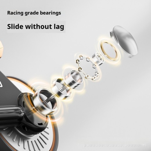 Andador infantil con ruedas giratorias y balanceo deslizante de tres ruedas