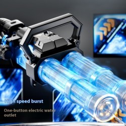 Pistola de agua de verano eléctrica Gatling