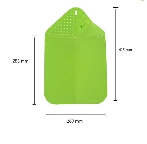 Tabla de cortar de plástico plegable portátil para cocina creativa