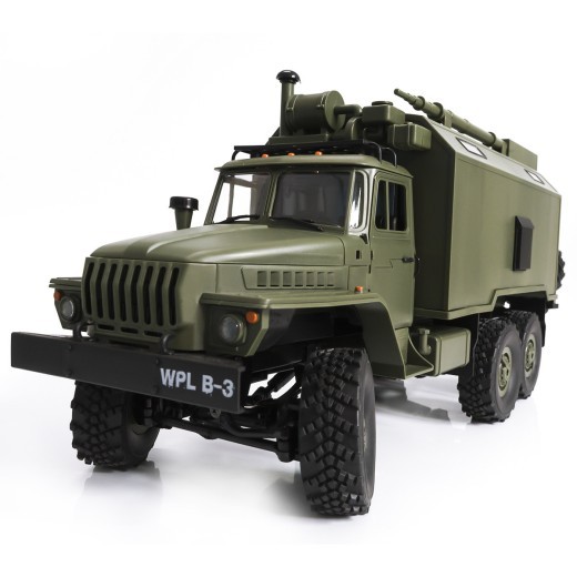 Coche de juguete con tracción en las cuatro ruedas, modelo militar de coche de control remoto para niños.