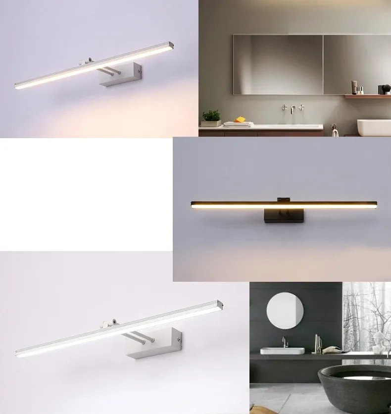 Faros LED para espejos de baño y aseo