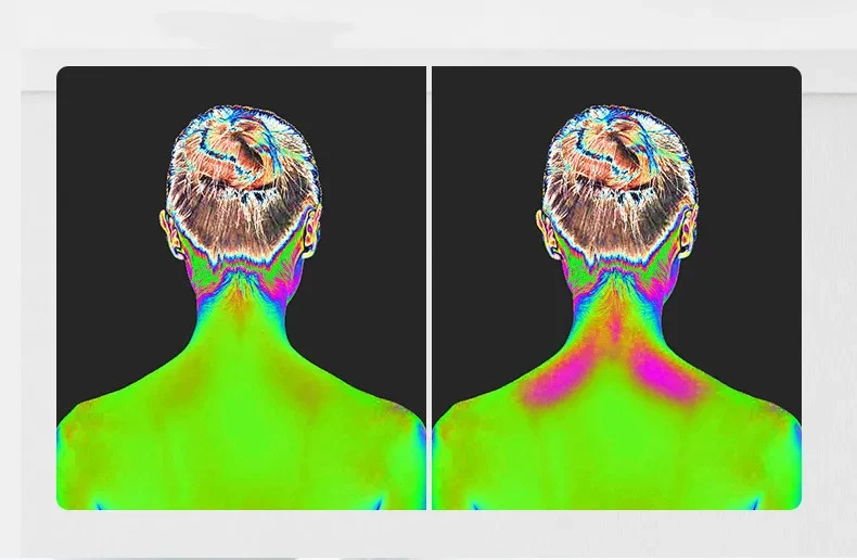 Masajeador de cuello multifuncional con control remoto