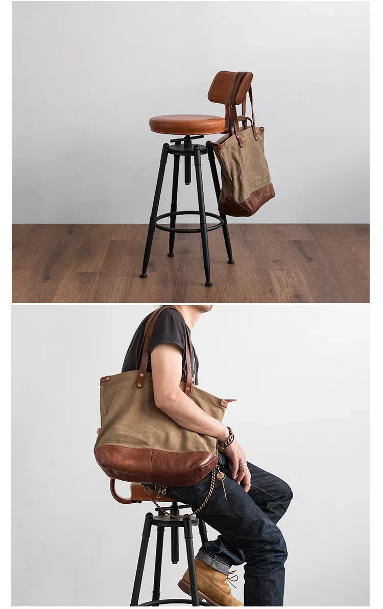Bolso de mano para hombre de marca compartida del diseñador
