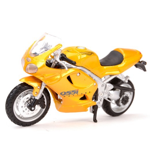 Simulación de modelo de motocicleta, modelo de coche de aleación