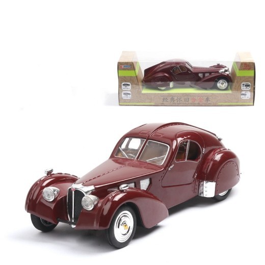 Modelo de coche clásico, modelo de coche antiguo, modelo de coche de simulación.