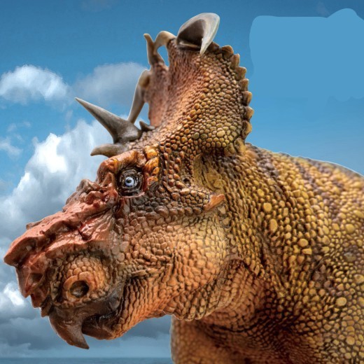 Modelo de dinosaurio de Brian