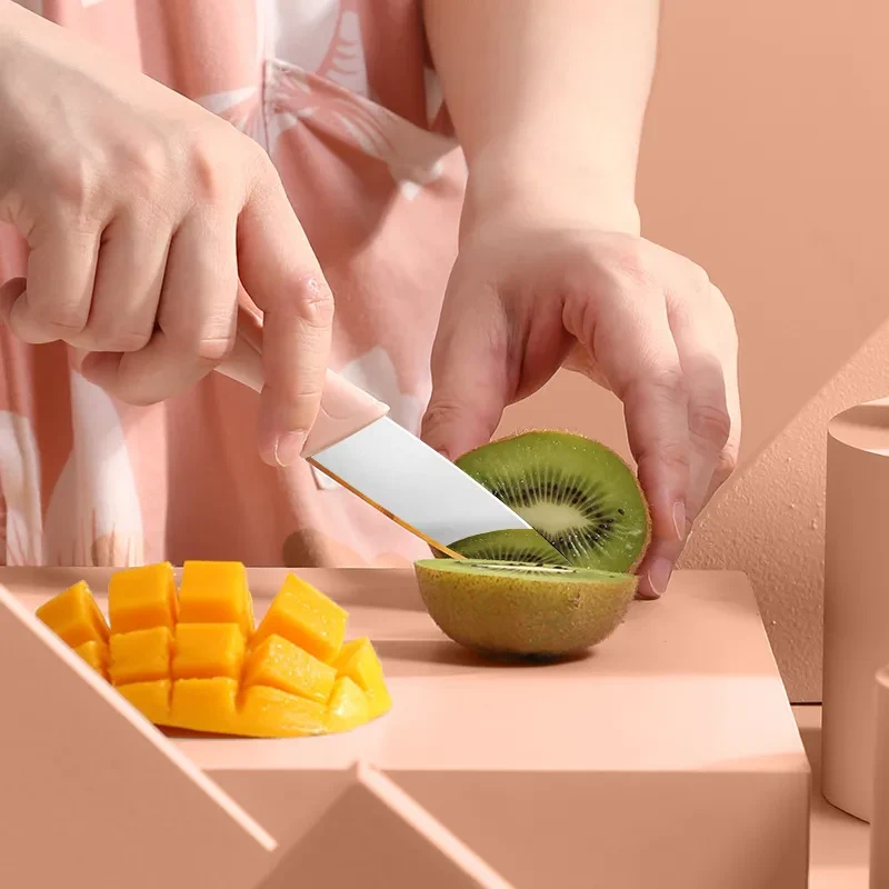 Tijeras de cocina de acero inoxidable con punta puntiaguda para el hogar