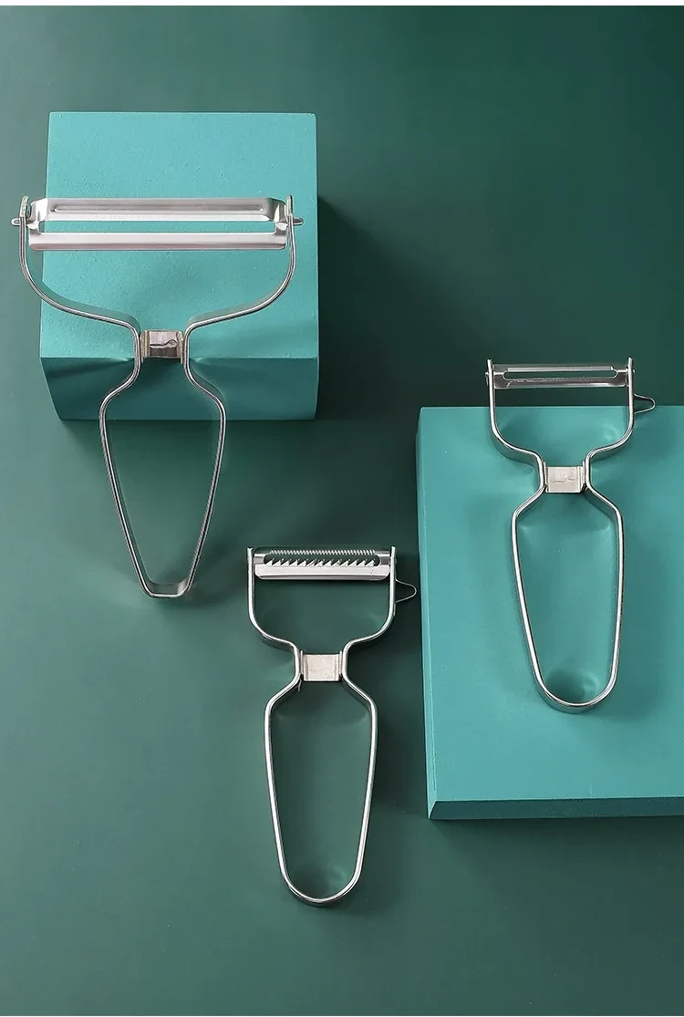 Pelador de frutas para cocina, sencillo y portátil