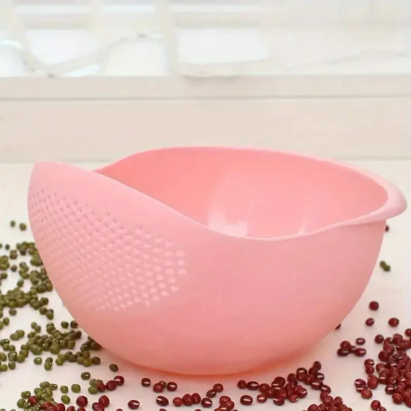 Cuenco de plástico para lavar arroz - Colador