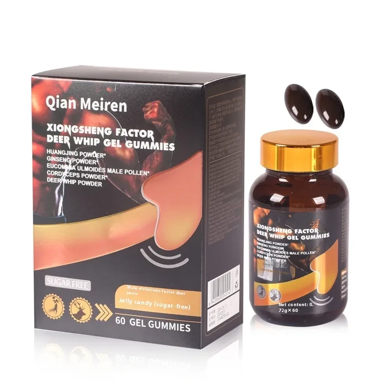 Cápsulas blandas de pene de ciervo con factor Xiongsheng para el cuidado de la salud bucal