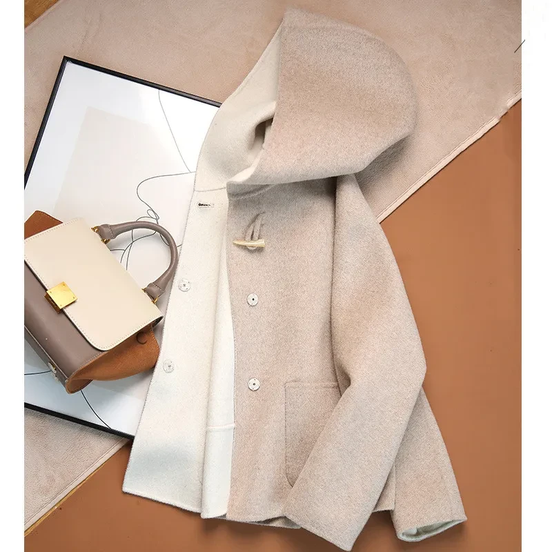 Abrigo de lana ropa de mujer