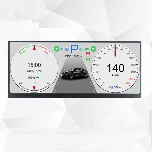 Pantalla grande de control central del coche multicolor de alta definición para visualización del vehículo