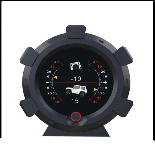 Medidor de inclinación del automóvil Medidor de altitud integrado