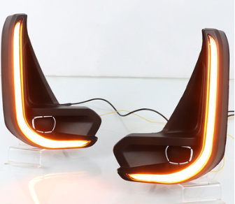 Adecuado para luces de circulación diurna Hilux 20-21, luces antiniebla de dirección LED modificadas para Hilux