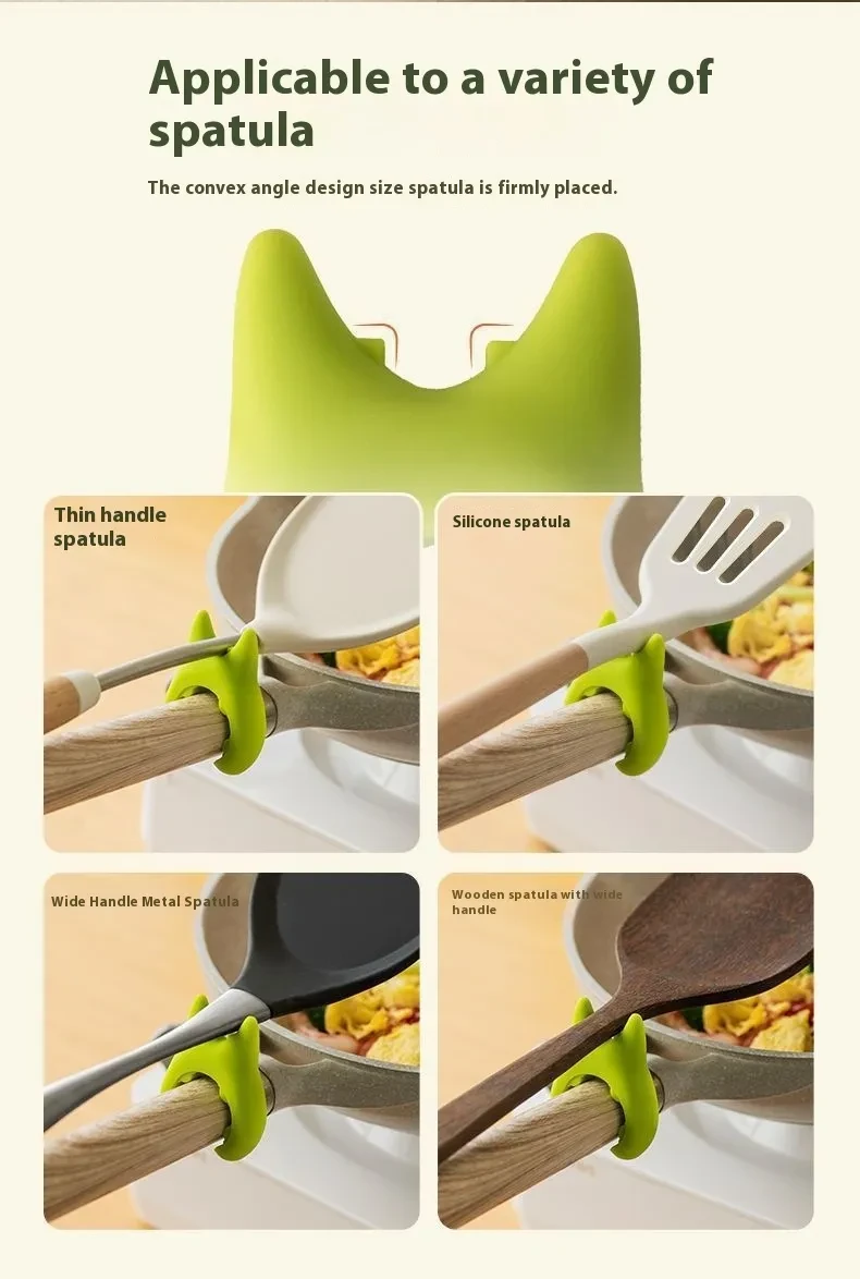 Innovador nuevo estante de almacenamiento para espátulas para cocina doméstica