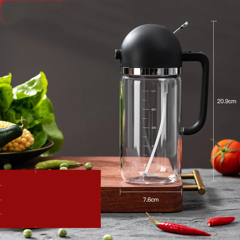 Pulverizador de aceite para barbacoa de empuje para cocina doméstica