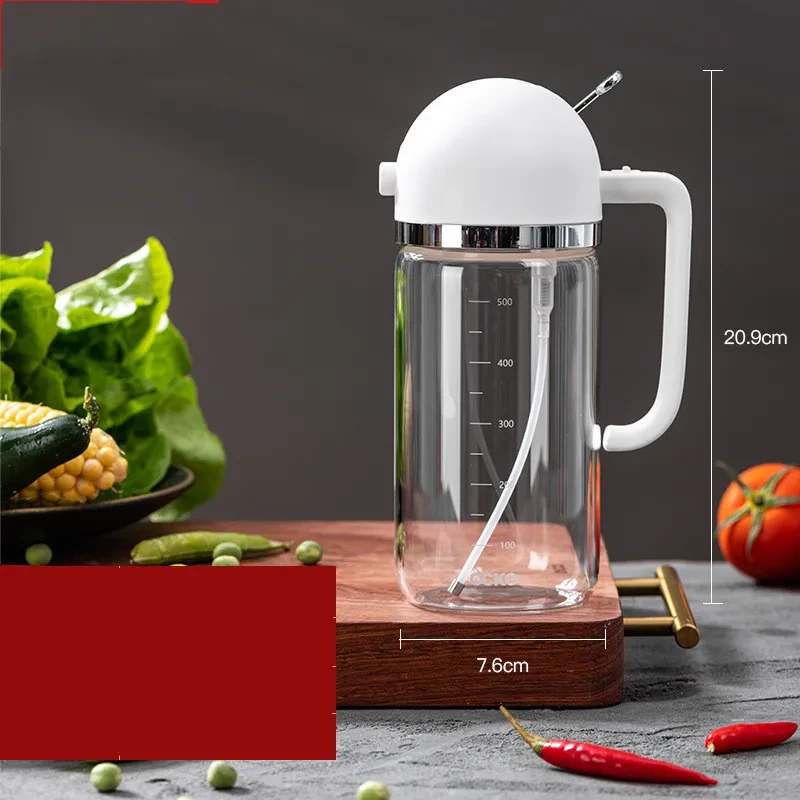 Pulverizador de aceite para barbacoa de empuje para cocina doméstica