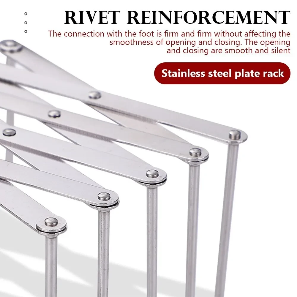 Rejilla de vapor plegable retráctil para almacenamiento de cocina