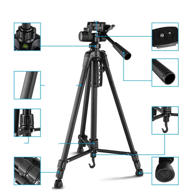 Trípode para cámara SLR, cámara de fotografía portátil