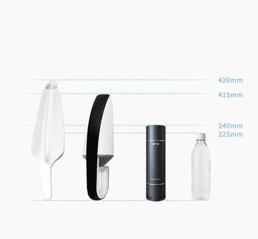 Aspiradora de coche con carga inalámbrica para coche