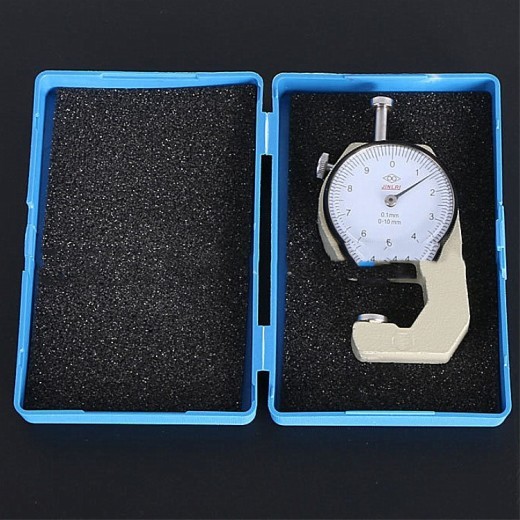 Medidor de espesor para medir película de tubo de acero