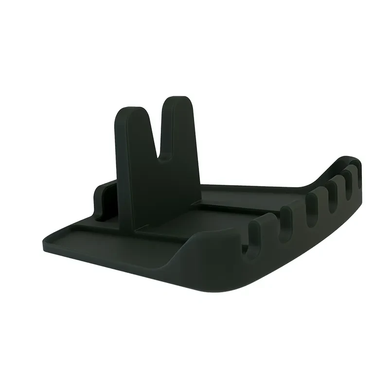Estante de almacenamiento de gel de sílice para vajilla de cocina multifuncional