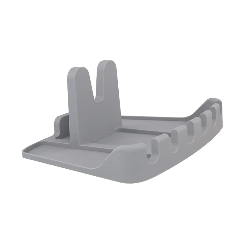 Estante de almacenamiento de gel de sílice para vajilla de cocina multifuncional