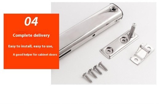 Gabinete de tatami de acero laminado en frío CRS, puerta abatible Elf, barra de soporte de tope informal, soporte de gato con resorte