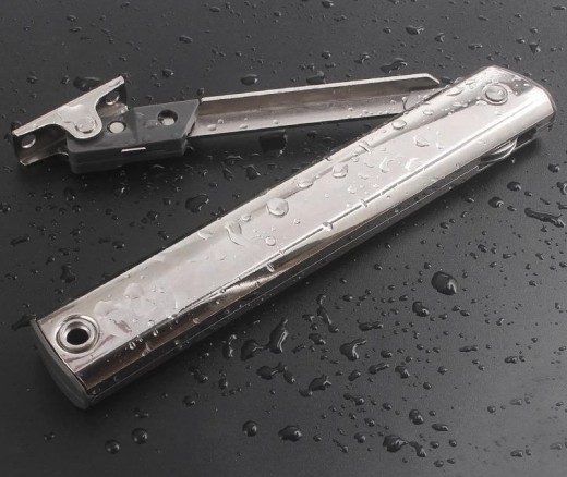 Gabinete de tatami de acero laminado en frío CRS, puerta abatible Elf, barra de soporte de tope informal, soporte de gato con resorte