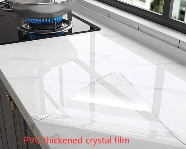 Película protectora impermeable y resistente al aceite para encimeras de cocina
