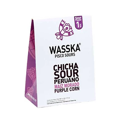 Mezcla de Pisco Sour Chicha Morada Wasska (Mezcla de Pisco Sour de Maíz Morado) - 125 g