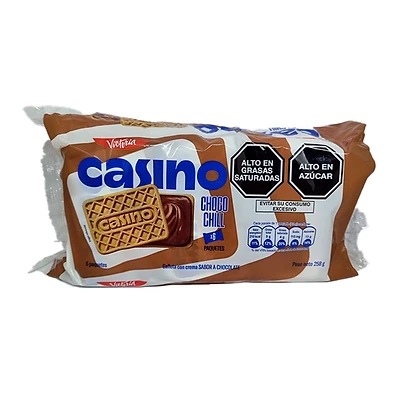 Galletas Casino Chocolate - Paquete de 6 unidades - 138g