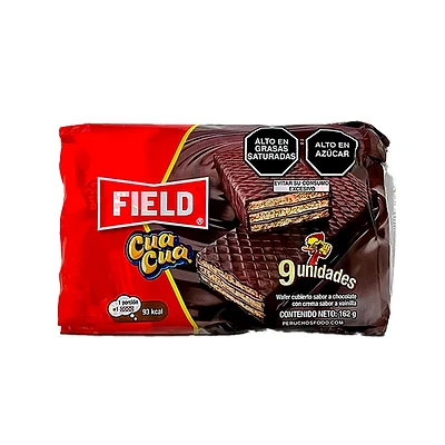 Obleas de chocolate Cua Cua (obleas de chocolate) - x 9 - 162 g