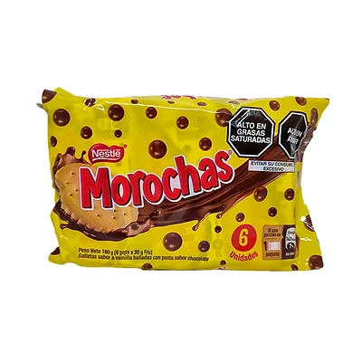 Galletas Morochas (Galletas con Chocolate) - x 6 - 180g