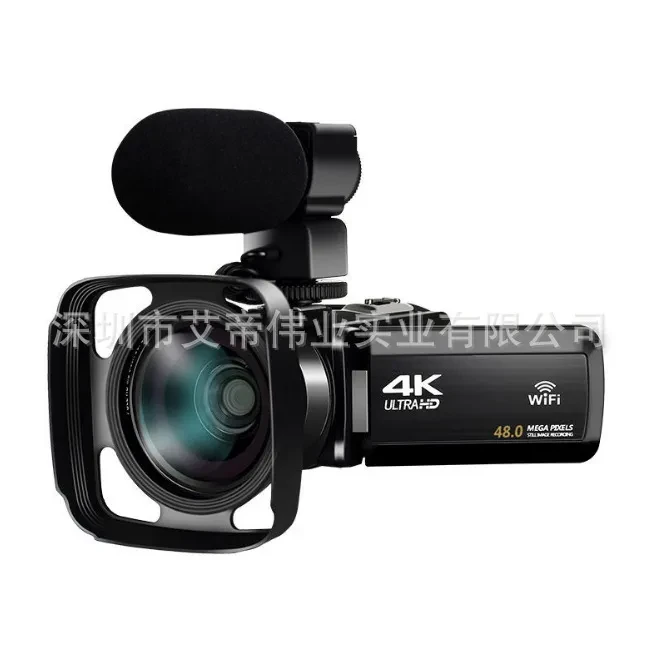 Cámara de vídeo 4K con pantalla táctil de 3,0 pulgadas