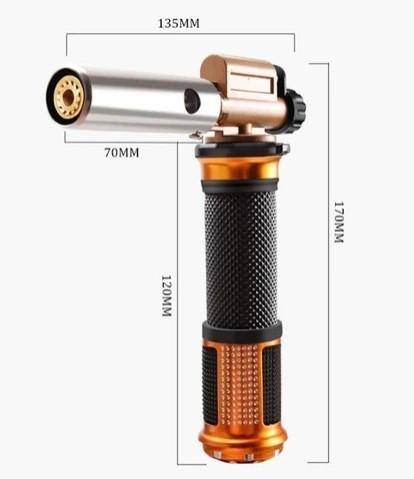 Antorcha de soldadura a gas profesional con manguera