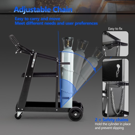 Locomotora de soldadura pesada de metal