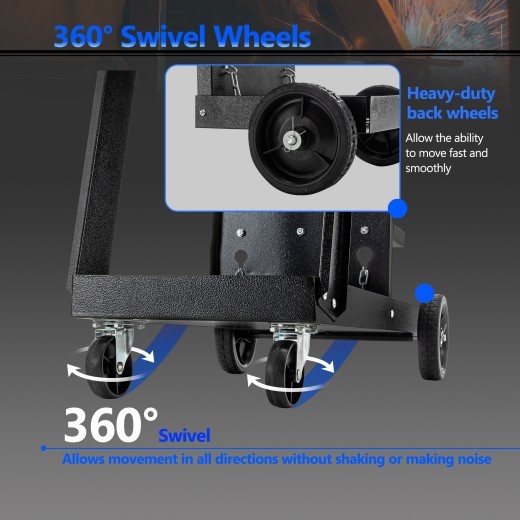 Locomotora de soldadura pesada de metal