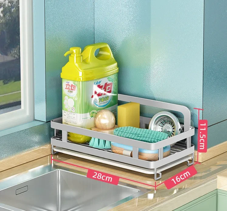 Cesta de drenaje de cocina de acero inoxidable