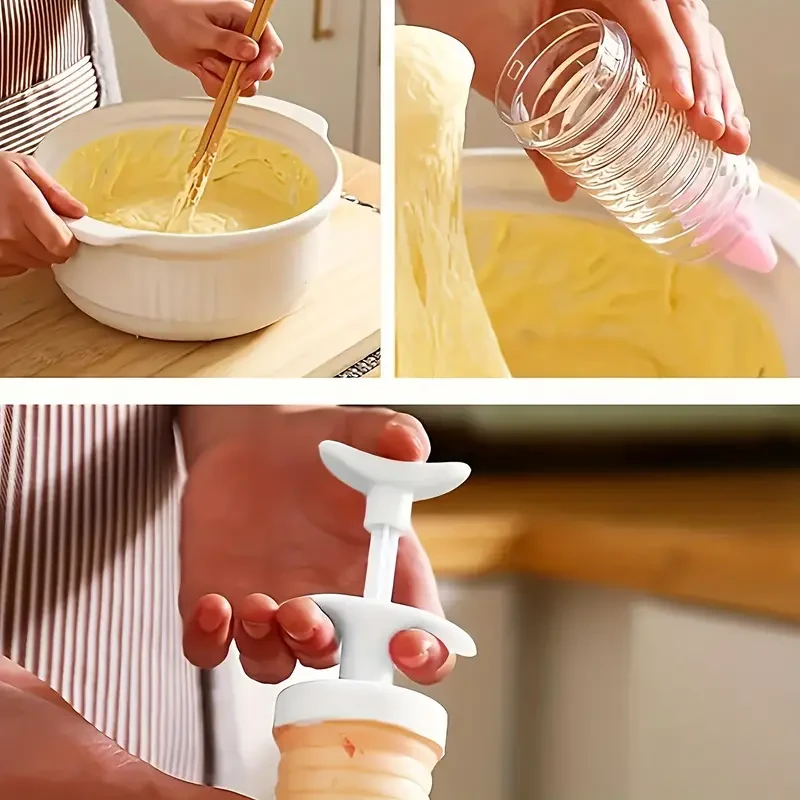 Kit creativo para decorar pasteles con herramientas portátiles