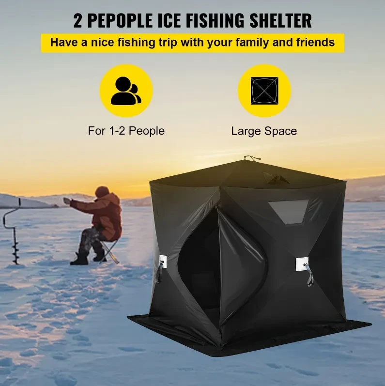 Refugio para pesca en hielo para 2-3 personas
