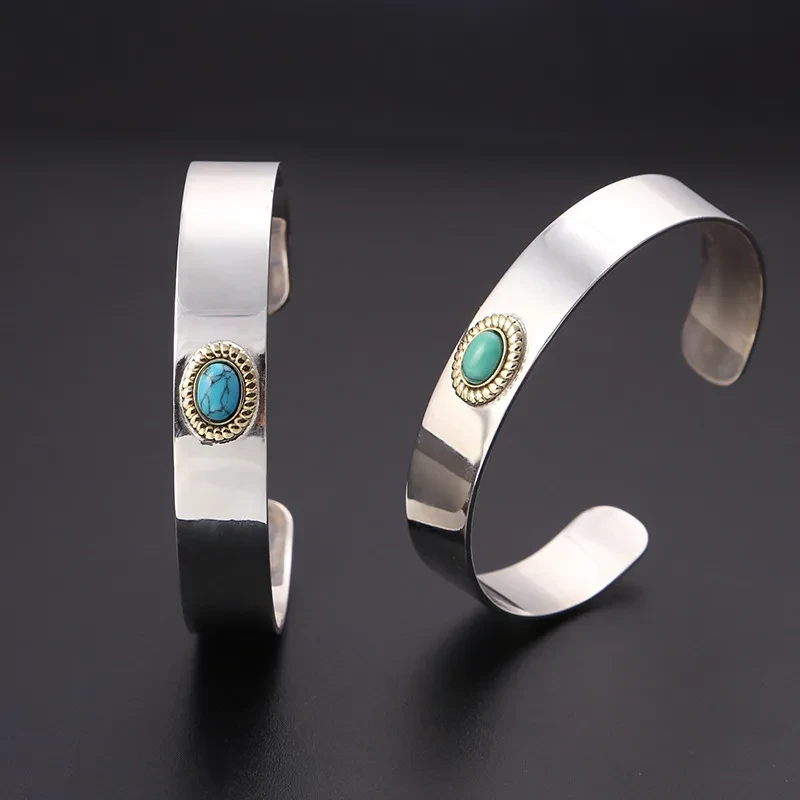 Pulsera sencilla de joyería de plata de ley